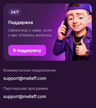 mellstroy casino support